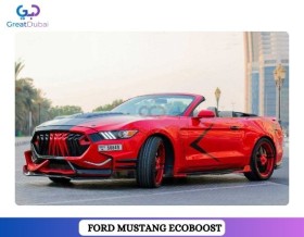 Rent Ford Mustang GT Coupe V8 2019 in Dubai - Thrilling Ride