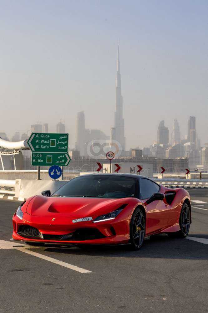 Rent Ferrari F8 Tributo 2021 in Dubai - Luxury Car Hire-pic_1