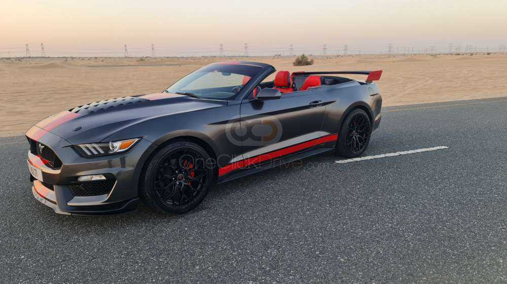 Rent Ford Mustang Shelby GT Kit Convertible V4 2017 in Dubai-pic_4