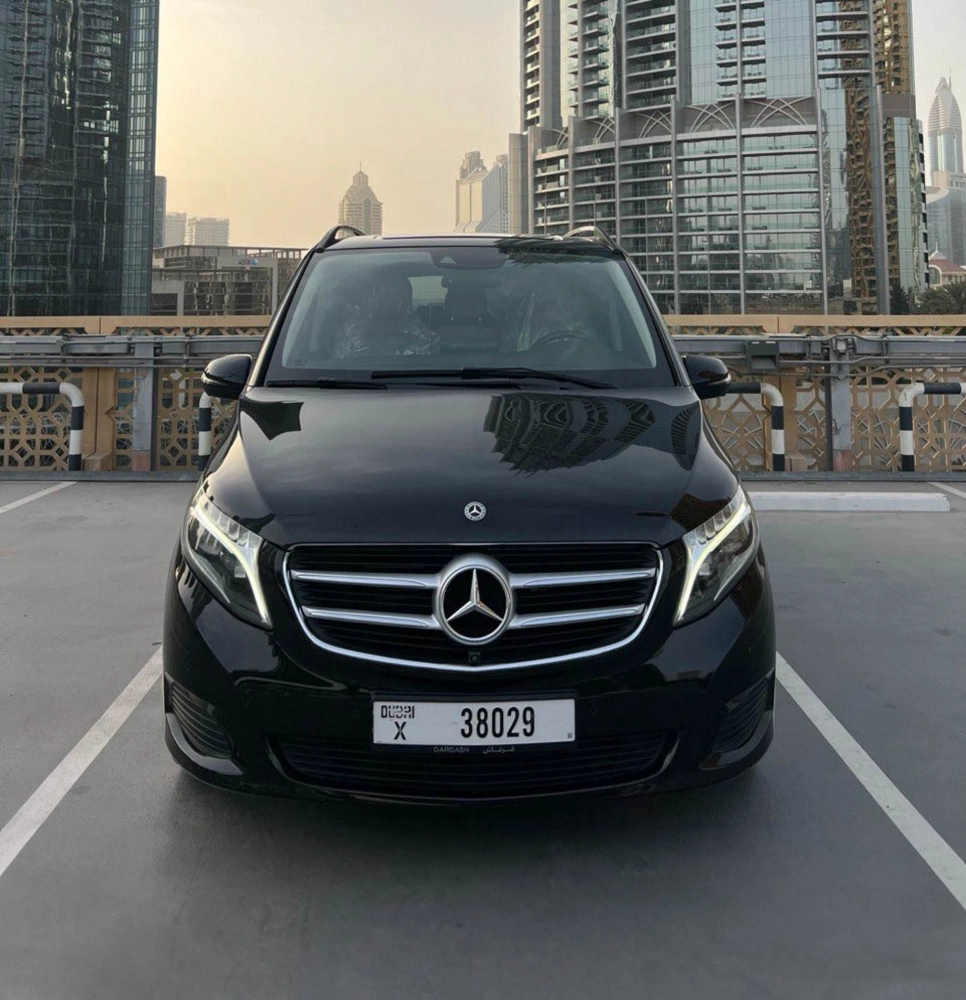 Rent V Class Mercedes  2019 in Dubai-pic_1
