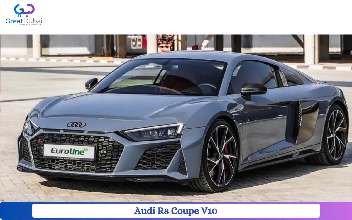 Audi R8 Coupe V10 2022 Rent in Ajman-image