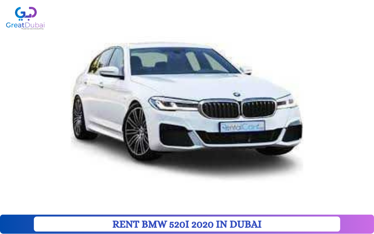 RENT BMW 520I 2020 IN DUBAI-image