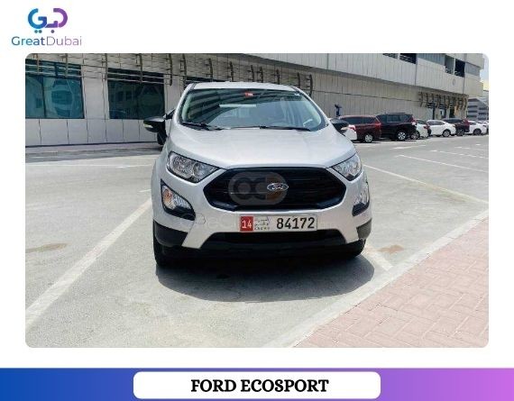 Rent Ford EcoSport 2021 in Dubai - Compact & Stylish SUV-image