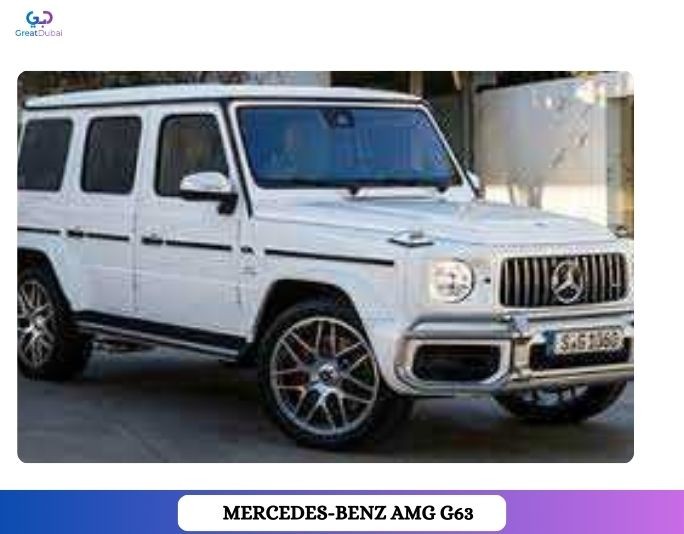 Rent Mercedes Benz AMG G63 2019 in Dubai - Luxury SUV-image