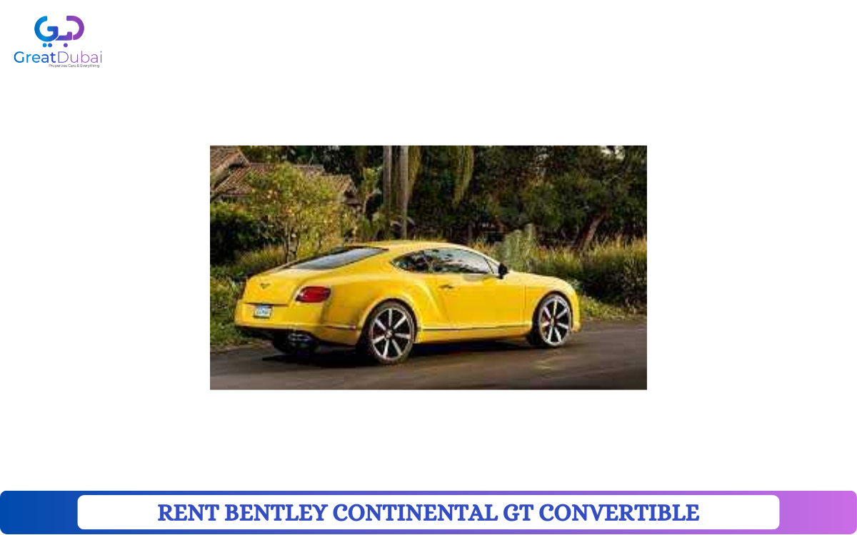 RENT BENTLEY CONTINENTAL GT CONVERTIBLE-image