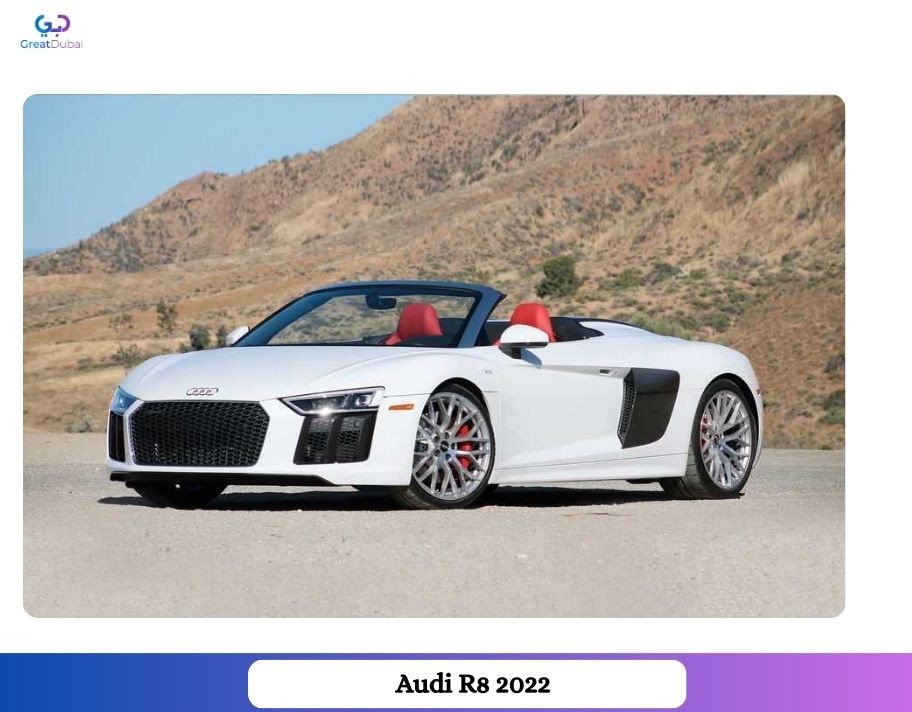 RENT AUDI R8 SPYDER V10 2021 IN DUBAI-image