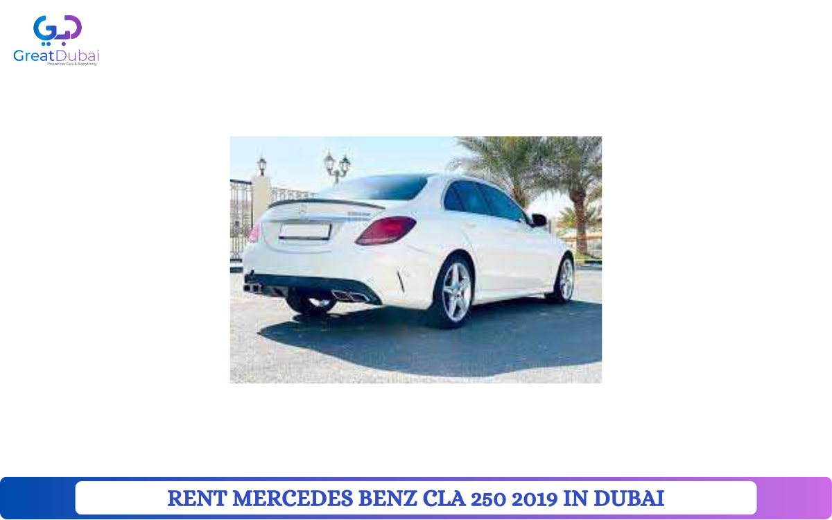 RENT MERCEDES BENZ CLA 250 2019 IN DUBAI-image