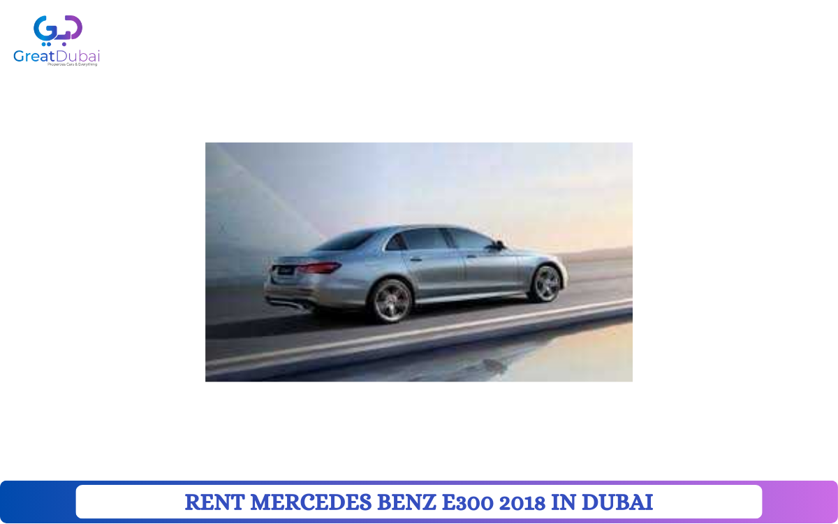 RENT MERCEDES BENZ E300 2018 IN DUBAI-image