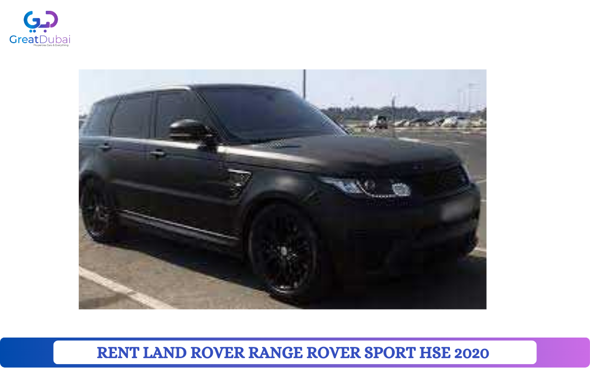 RENT LAND ROVER RANGE ROVER SPORT HSE 2019 IN DUBAI-image