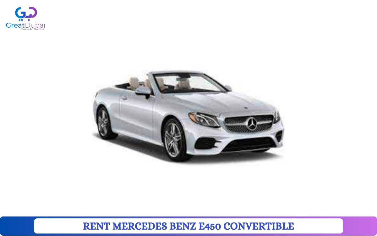 RENT MERCEDES BENZ E450 CONVERTIBLE-image