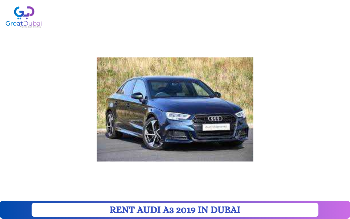 RENT AUDI A3 2019 IN DUBAI-image