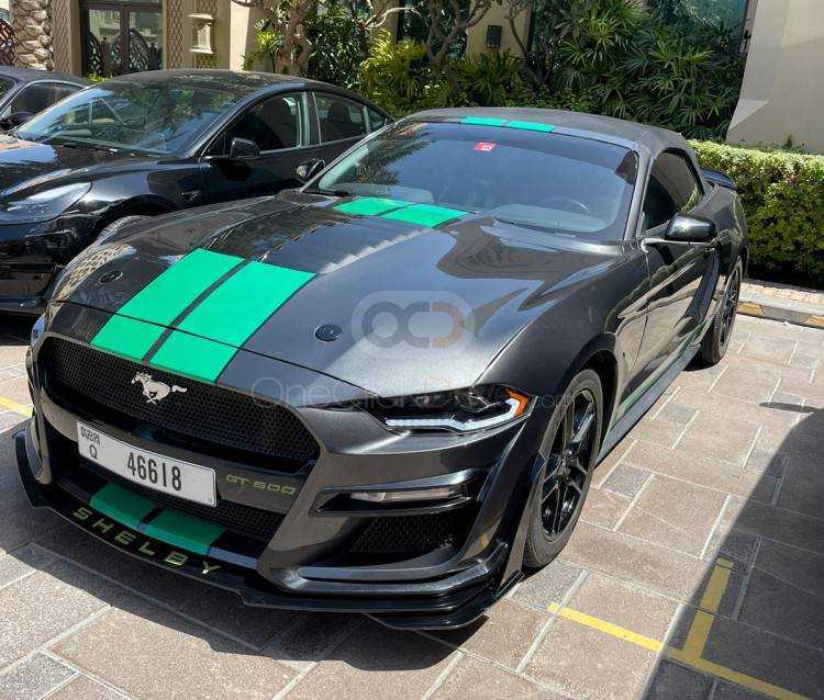 Rent Ford Mustang EcoBoost Convertible V4 in Dubai-pic_1