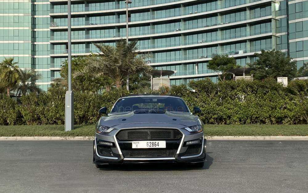 Rent Ford Mustang EcoBoost Convertible V4 2020 in Dubai-pic_3