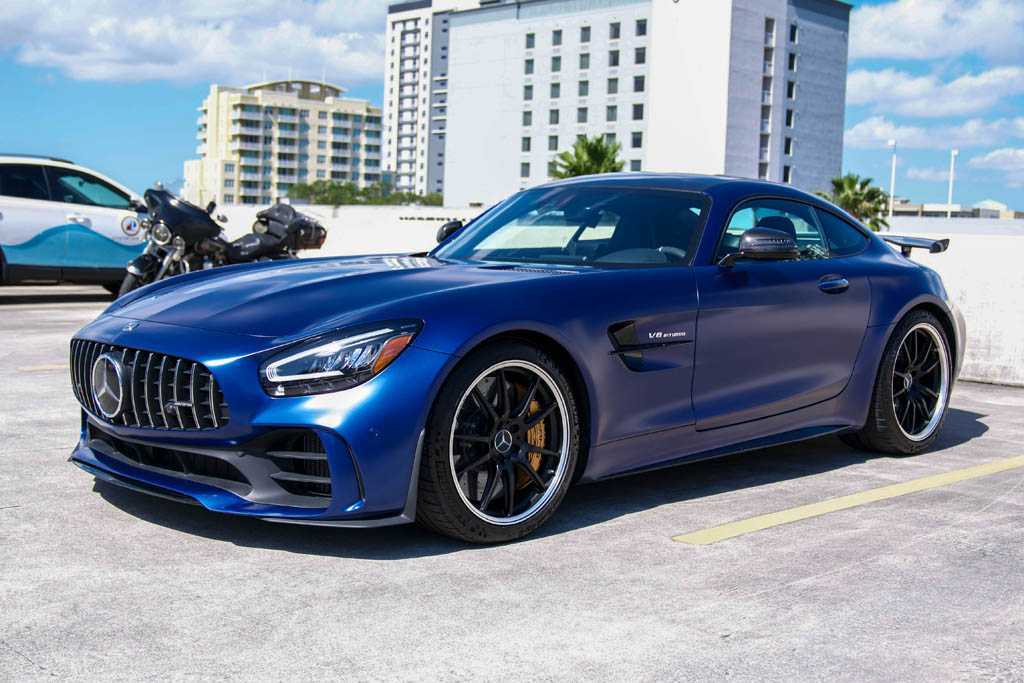 Mercedes Benz AMG GT-R 2020 Blue-Black 13,000 KM-pic_2