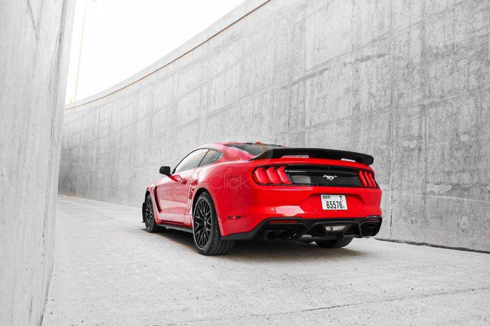 Rent Red Ford Mustang Shelby GT350 Kit Coupe V4 in Dubai-pic_6