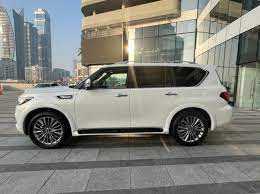 INFINITI QX80 GOLDEN 2019 / GCC / SPECIFICATION / LOW MILEAGE-pic_3