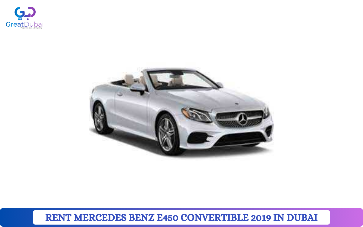 RENT MERCEDES BENZ E450 CONVERTIBLE 2019 IN DUBAI-pic_1